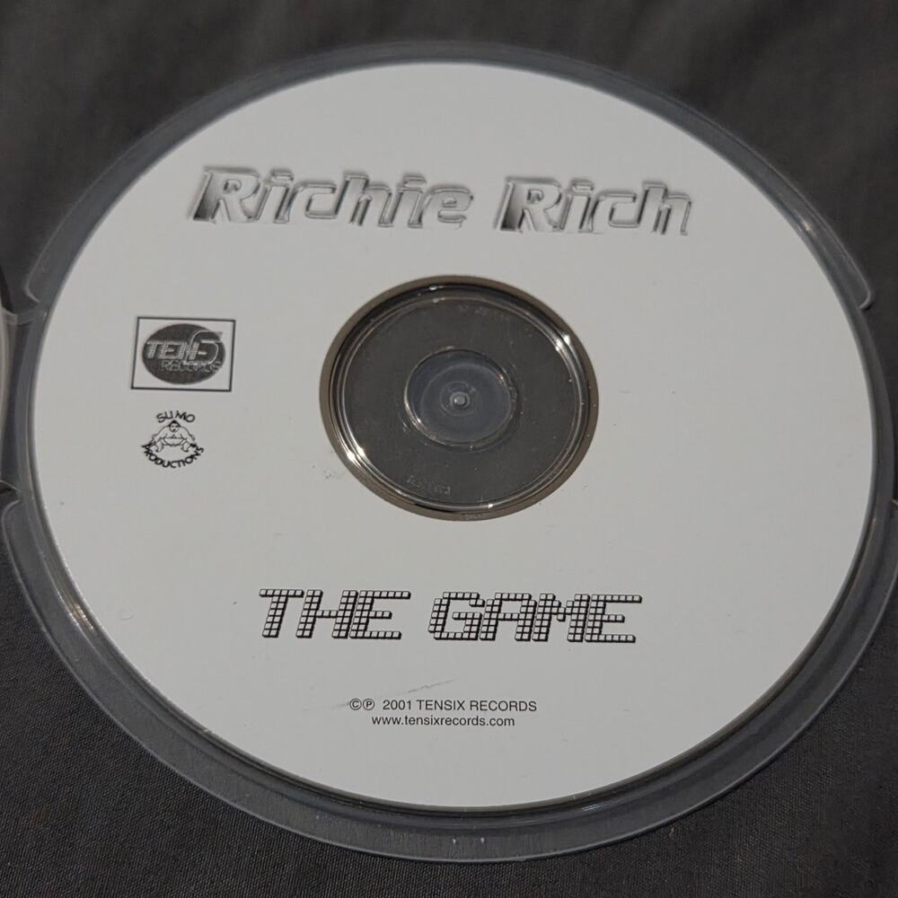 Vtg 2001 Richie Rich The Game CD Rap Hip Hop